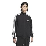 [アディダス] ジャージトップ 3ストライプス トラックトップ JZR00 メンズ ブラック/ホワイト (JV6977) M