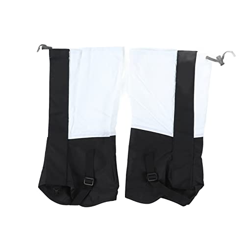 Lybunair Adjustable Leg & Shoes Gaiters with Waterproof, Sandproof, Mudproof, Snowproof - Profect to Climbing, Snowshoeing