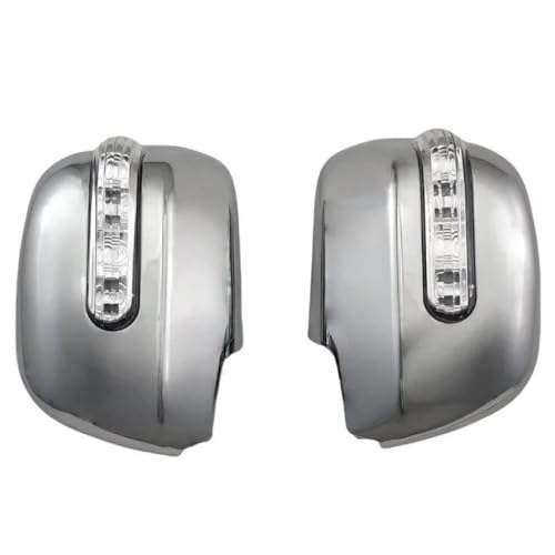 Coque de rétroviseur auto adhésive chrome argent pour Toyota Previa 98-05