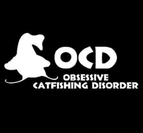 Ranger Products Catfishing Disorder Funny Fish Decal Sticker