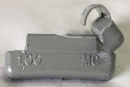 Lead Clip-on Weight 0.75 oz Style: (MCC075, 25 Pieces) Painted