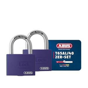 ABUS – ABUS Vorhängeschloss T65AL/40 myLOCK - individuell beschreib