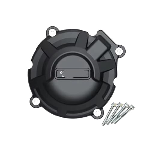 Cubierta protectora para motor con diseño de fibra de carbono resistente a impactos