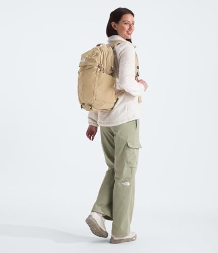 Image of The North Face Women's Surge Commuter Laptop Backpack - PFAS Free, Khaki Stone, One Size