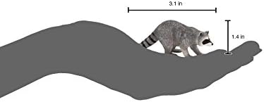 MOJO - Raccoon North American Wildlife | Hand-Painted Toy Figure | Wildlife & Woodland Collection | True to Life & Highly Detailed | Designed in UK. image 4