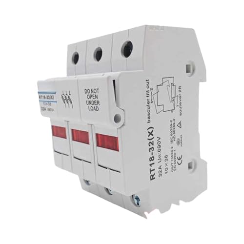 RT18-32X 32A 690V 3P socle cartouche fusible pour tableau rail DIN