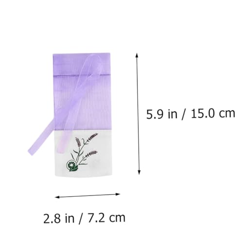 Alipis 12 bolsas sachet de malla lavanda miniatura 2