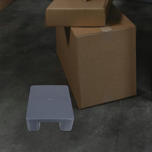 Palet de plástico para interiores y sótanos con protección de carga 8
