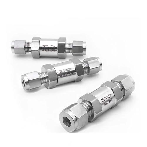 Clapet anti-retour 3/8 inox pour stopper reflux eau canalisation