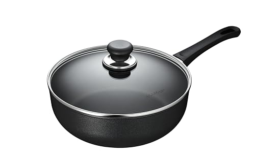 Scanpan Classic Deep Saute Pan, 4 Quart, Black