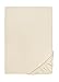 Produktbild biberna Jersey-Elastic-Spannbetttuch 0077866 (Matratzenhöhe max. 25 cm) 1x 140x200 cm - 160x220 cm, kitt