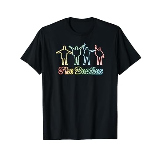 ビートルズ-ネオンヘルプ Tシャツ