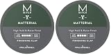 MITCH by Paul Mitchell Matterial Finishing Clay for Men,High Hold,Ultra-Matte Finish,For All Hair Types,3 oz.,(Pack of 2)