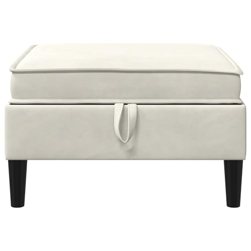 Pouf avec rangement canapé modulable banquette coffre velours