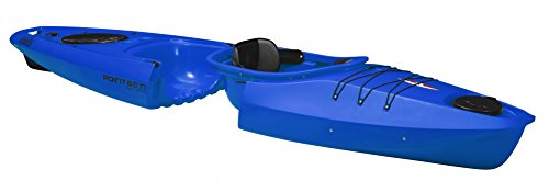 Point65 Martini Solo GTX - Mono, modular de construcción para senderismo, kayak, tourenkayak, color: azul, equipamiento: con timón y asiento de aire