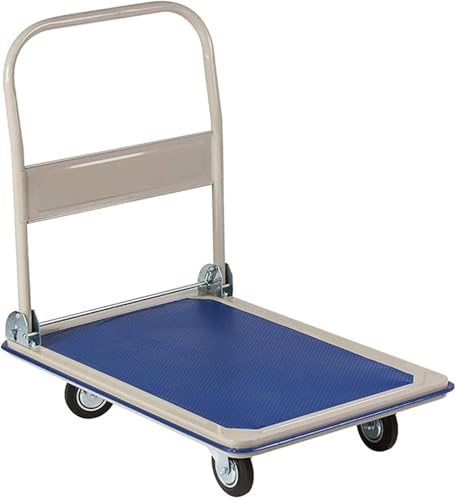 Carretilla plegable de mano resistente para oficina miniatura 1