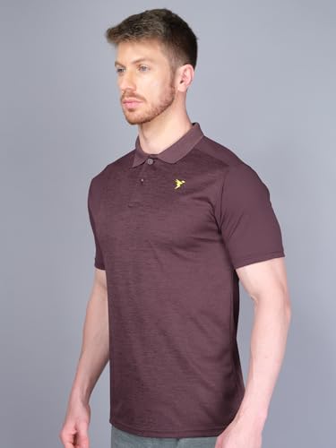 Image of TECHNOSPORT Men's Slim Fit Active T-Shirt - (MTP537 P) Pack of 1