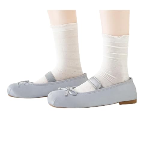 Girls Modal Crew Socks, Women Sheer Thin Slouch Fashion Summer, Breathable, Sweat-Wicking Everyday Comfort, Preppy