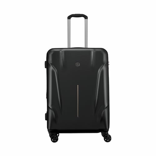 Image of WENGER, Ryon, Medium Hardside Check-in Suitcase, 75 litres, Black, 653733, Swiss Designed