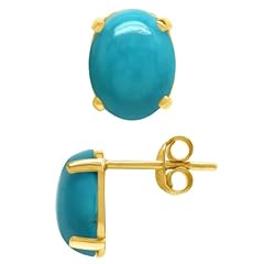 Genuine Arizona American Turquoise - 14K GP