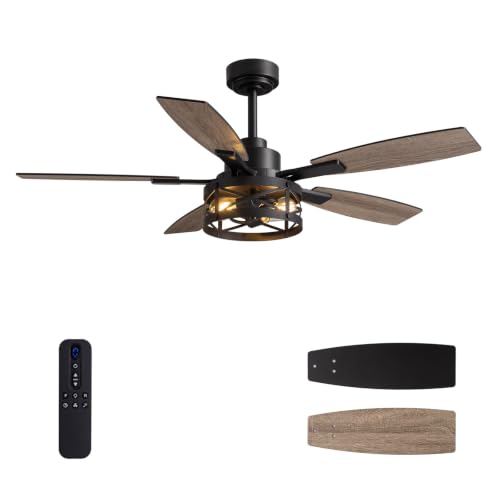 Ardozo 52 Inch Ceiling Fan with Light