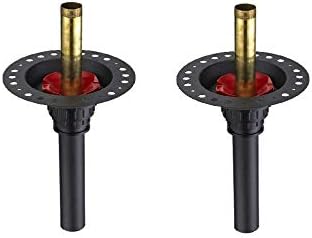 osbITD35 Freestanding Bathtub Rough-in Kit Brass Tail Pipe and ABS Plastic Adapter, 2 PACK