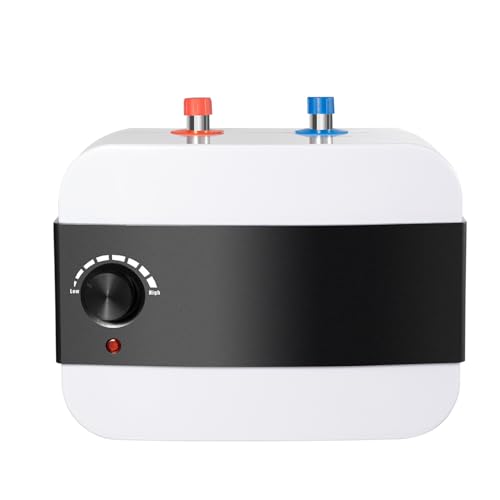 6L Klein Untertischboiler Druckfester 1500W Warmwasserspeicher 0-65℃ einstellbare temperatur, kleinspeicher untertisch für einsatz unter küchenspülen und waschbecken
