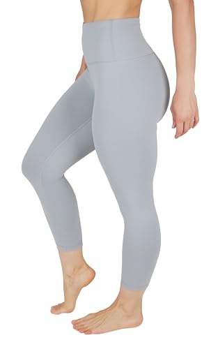 Image of 90 Degree By Reflex Womens High Waisted Leggings Capri Workout Yoga Pants