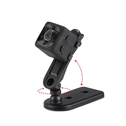 Qebidum Mini Hidden Camera Built-In 32Gb Memory Card, 1080P Spy Cop Cam, Rechargeable Battery Powered Night Vision Nanny Tiny Digital Recorder Small Body Sports Dvr Micro Surveillance Camera #TOP3