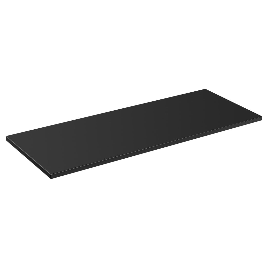 Meublorama Piano Lavabo NOXERA – 120 cm – Nero opaco – Per Lavelli da Posare – Finitura Elegante