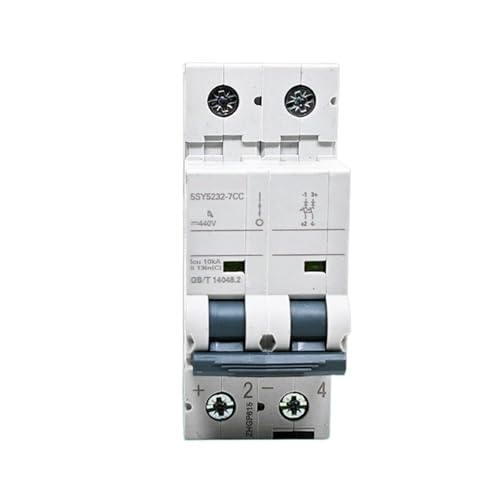 Disjoncteur DC 5SY5 pour sécuriser l'alimentation des batteries 440V 1A