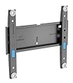 Meliconi Slimstyle Plus 200 S, Supporto TV Parete Fisso, Adatto anche per Cartongesso, per TV da 26'' a 45", Vesa 50-75-100-200, Prodotto in Italia