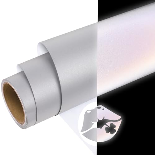 WRAPXPERT Silver Reflective Vinyl for Cricut, 12