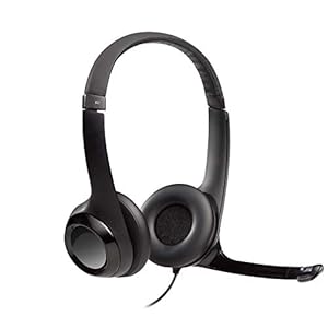 Logitech ClearChat Comfort/USB Headset H390 (Black)