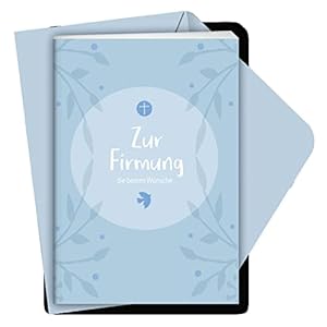 Zur Firmung die besten Wünsche: Mit Einstecktasche für ein Geldgeschenk