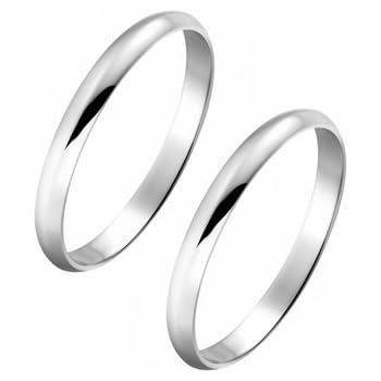 Amazon Only Love You マリッジリング Marriage Ring プラチナ 結婚指輪 Pt900 プラチナ900 ダイヤ無し とダイヤ無しのペア プロポーズ 記念日にも最高の贈り物です リング 通販