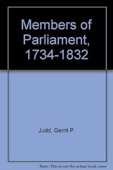 Hardcover Members of Parliament, 1734 - 1832 Book