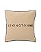 Produktbild Lexington Kissenbezug 50x50 Logo Twill beige/dunkelblau