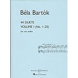 BartÃÆÃÂ³k: 44 Violin Duets - Volume 1 (Nos. 1-25)