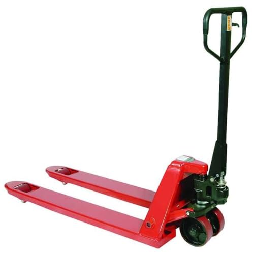 Pallet Truck, Narrow, 5500 lb Cap, Steel
