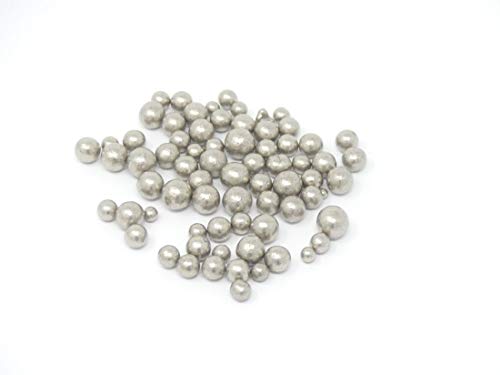 Nickel Pellets (1 Pound | 99.9+% Pure) Raw Nickel Metal by MS MetalShipper