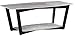 Convenience Concepts Graystone Coffee Table, Faux Birch / Slate Gray Frame