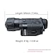 NightStar Digital Night Vision 4x50mm Monocular, 15 Degrees, Black NS41450