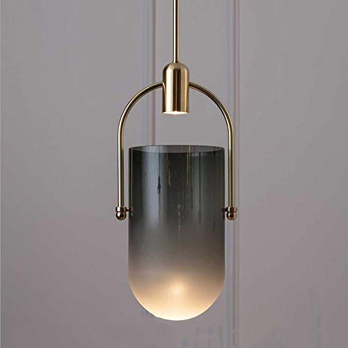 Lustre suspension capsule RLKHXBS avec éclairage tamisé vert anti-éblouissement