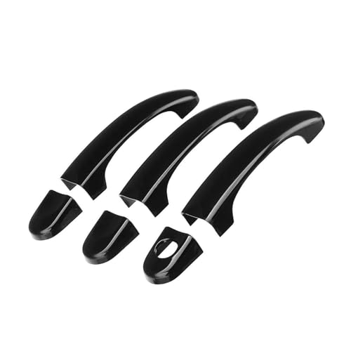Ensemble de couvercles poignée Caddy Vans style carbone pour routard