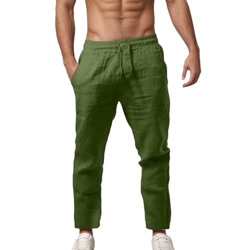 Pantalon léger homme style jogging avec poches confort décontracté