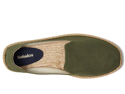 Soludos Smoking Slipper Espadrille Olive Green 11 D (M)2