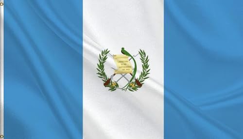 HVATLTL Guatemala Double Sided 3-Ply Boat Flag 12x18in