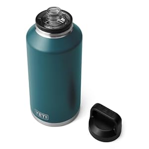 YETI Rambler 64 oz Bottle, Vacuum Insulated, Stainless Steel with Chug Cap, Agave Teal