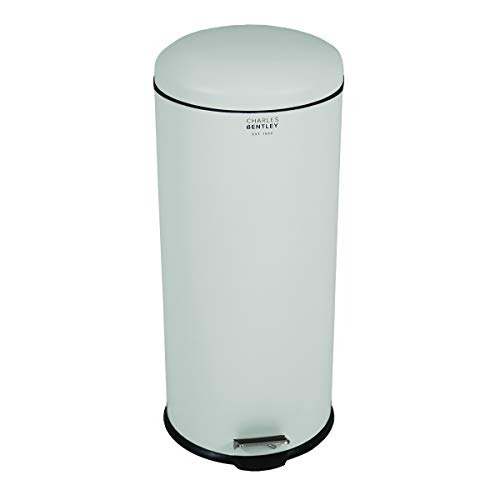 Charles Bentley Dome 30L Papelera de Pedal Mate Verde Cocina Mediano